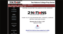 Desktop Screenshot of 2nationscollegeprep.com